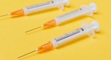 3 syringes with Meningitis vaccine in Coventry