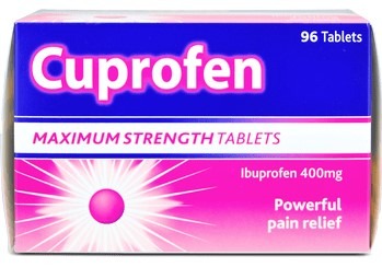 Cuprofen Maximum Strength Tablets 96 Tablets